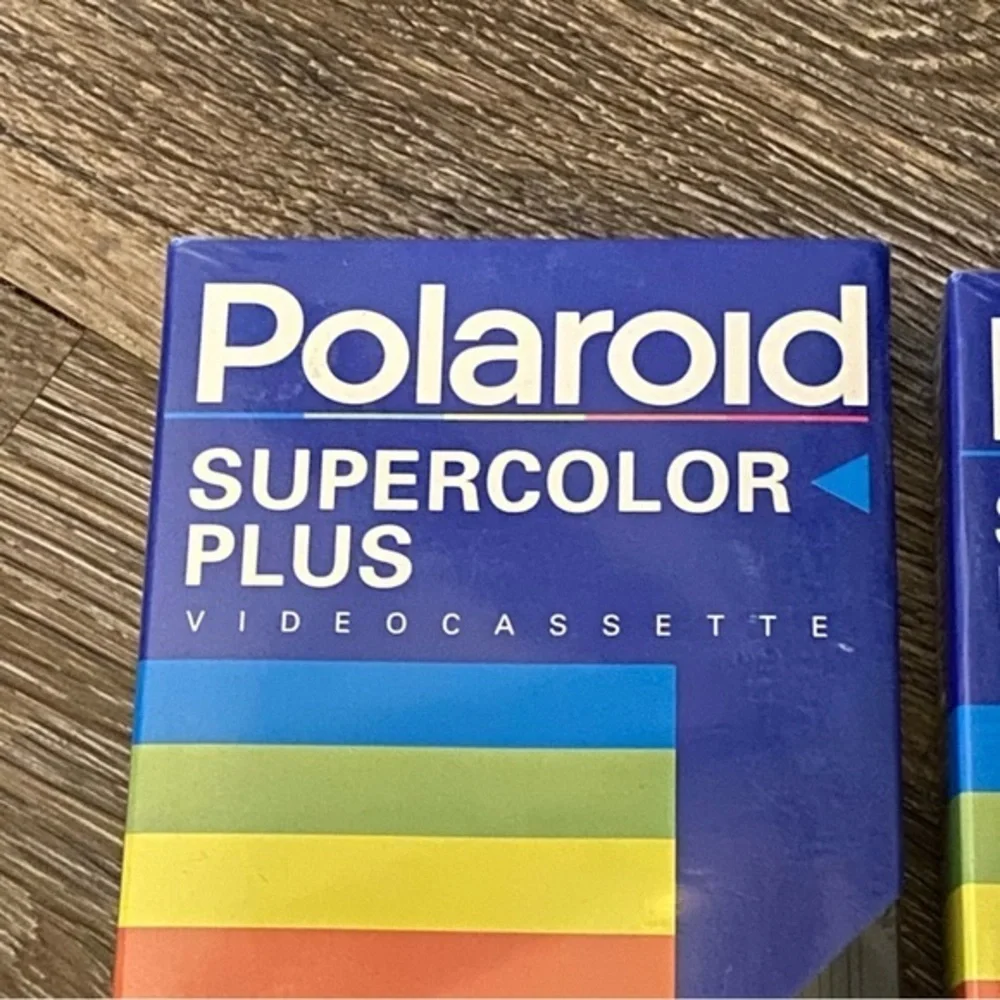 Polaroid Super color Plus Videocassette VSH 120 NEW‎